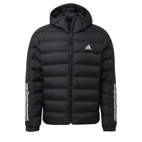 adidas daunenjacke mit kapuze in schwarz|Schwarze Daunenjacken .